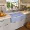 Nantucket Sinks 33-Inch Farmhouse Fireclay Sink with Shabby Sugar Finish FCFS3320S-ShabbySugar - alternate 8